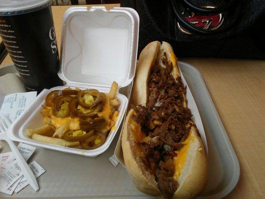 Chicagoland steak sub