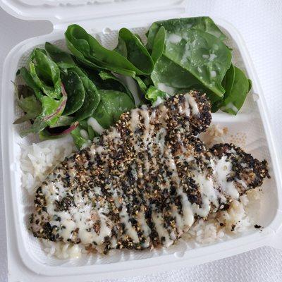 Furikake ahi