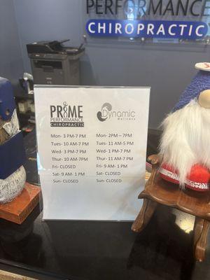 Office hours and a gnome.