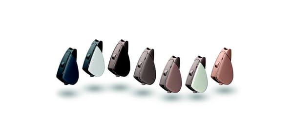 Our Tucson hearing aids come in a variety of colors!