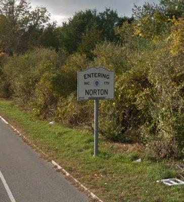 Entering Norton from Taunton.