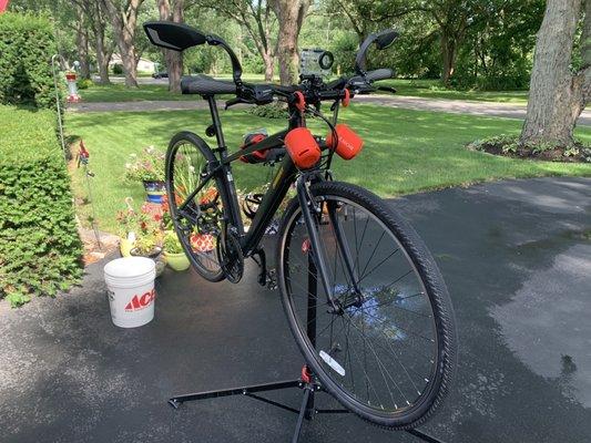 My ride! Speakers optional.