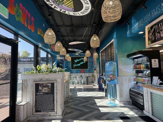 Very short walk from parking lot to where you order (ADA info)