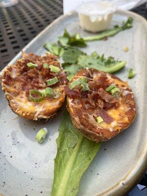 Potato skins, comes with 6.
