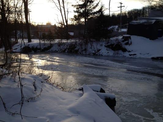 Back at the cabin in Rome,NY