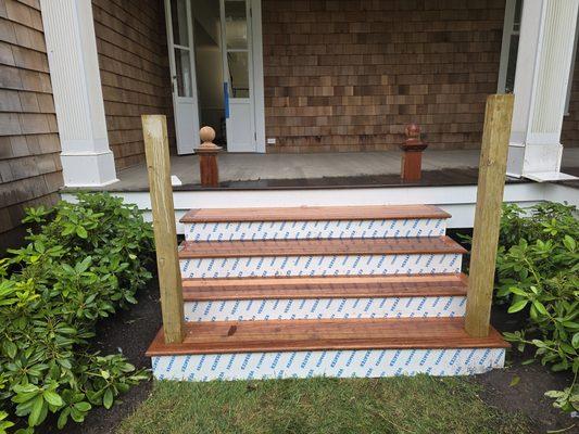 Front stairs