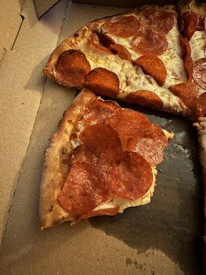 This is what triple pepperoni should look like.