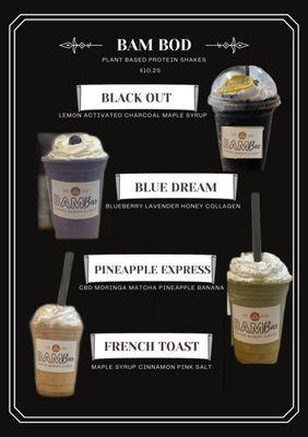 Plant based protein shakes