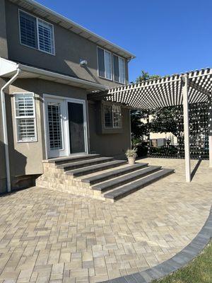 Pavers and steps