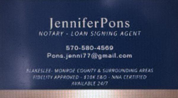 Jenni's Mobile Notary