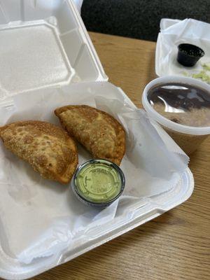 Beef and cheese empanadas