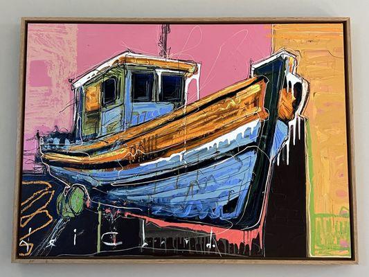 Not the ferry but it is my new boat!