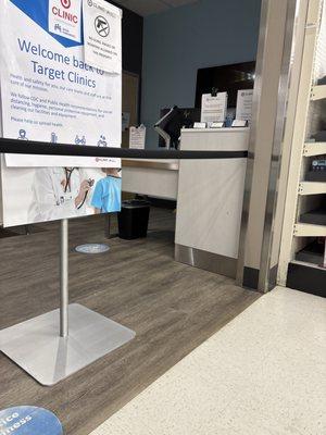 Me sitting outside the whole time she was asking me questions! Not cool!