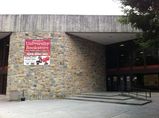 Bookstore -upper entrance