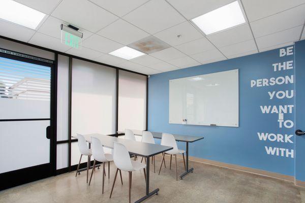 We've designed a great training space for our training manager and trainees.