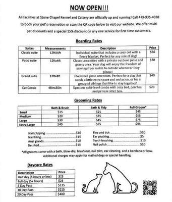 Stone Chapel Kennel & Cattery