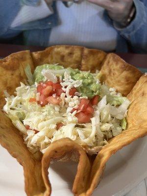 Chicken taco salad