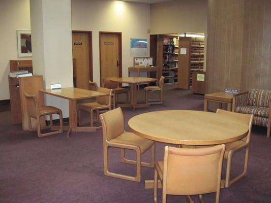 Great place for legal research; you won't find these materials at your usual public library!