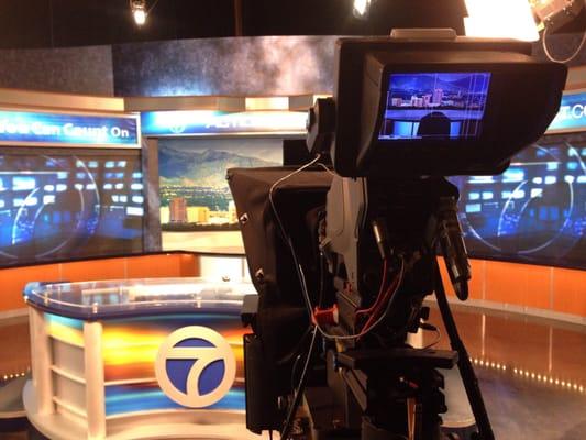 Behind the scenes of Action 7 News.