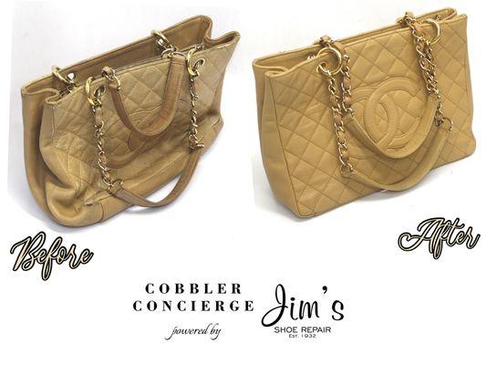 Chanel bag Before and After