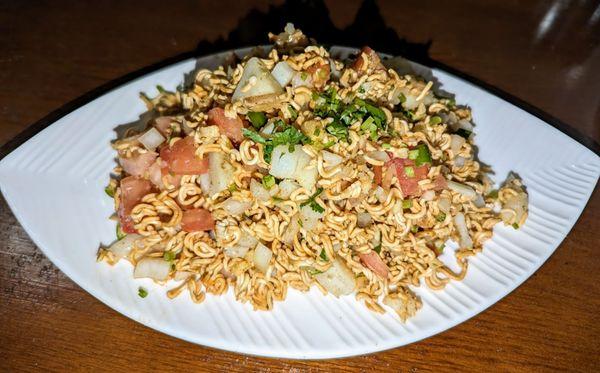 Wai-Wai Sandeko ($6.95): dry noodle chat
