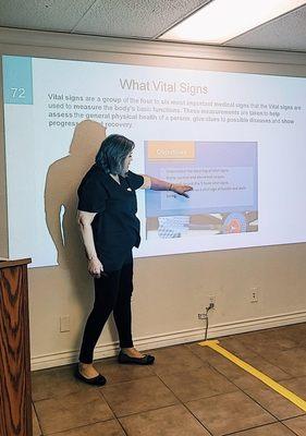 All classes are taught by registered nurses!