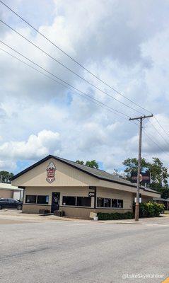 Great easy location with drive thru