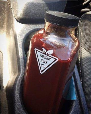 4-6 servings of Fruits and Vegetables in an easy to digest form that you can take how the go! We strive to make being Health convenient.