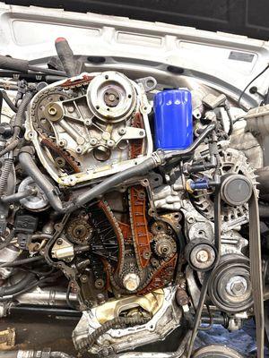 audi a5 2.0 timing chain replacement