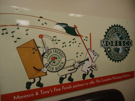 Happy time parade green food packaging