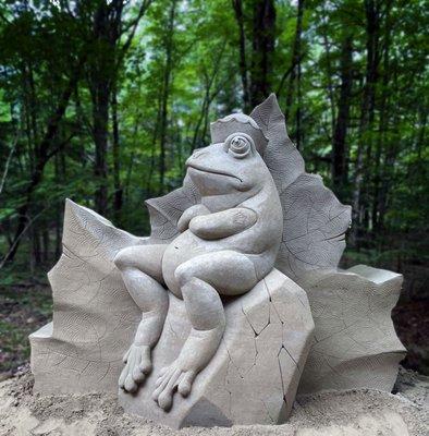 Our internationally renowned (and world-champion) sculptors are busy creating something truly spectacular for you.