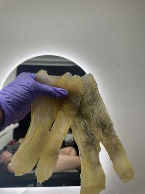 Brazilian wax strips using fragrance free premium hard wax !