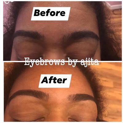 Beautiful Eyebrow Threading
