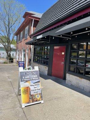 OPEN 9AM-2AM EVERYDAY OF THE WEEK