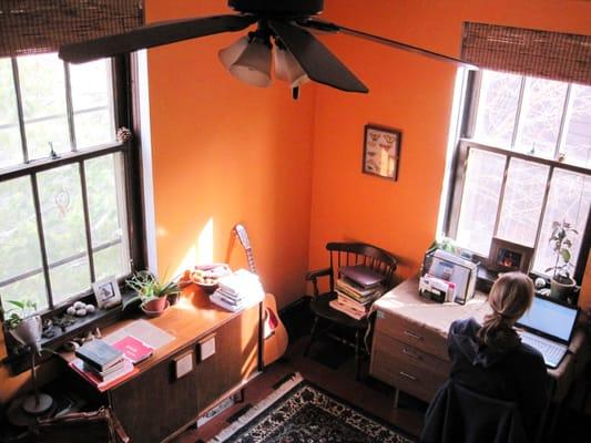 Third floor bedroom.