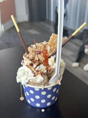 Northwest Camper rolled ice cream