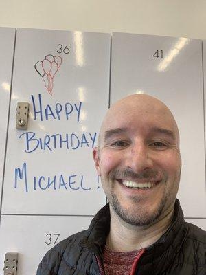 Happy Birthday wishes compliments of @CycleBarMilford