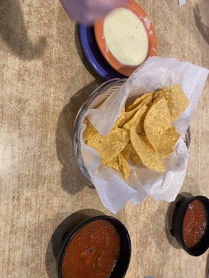 Chips salsa and quest