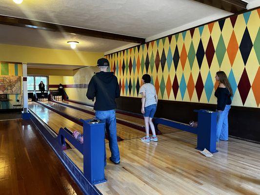 We all had fun hanging out and bowling! This place is so cool we will be back next year