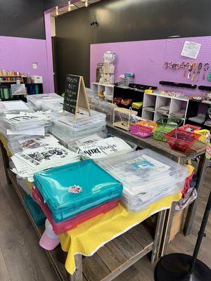 Our tshirt bar !