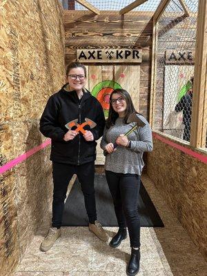 AXE KPR Axe Throwing
