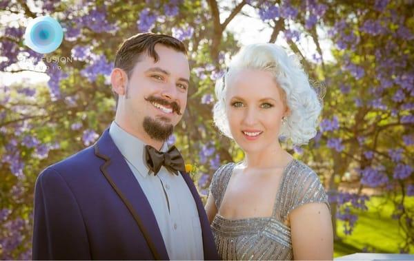 Elegant bridal style