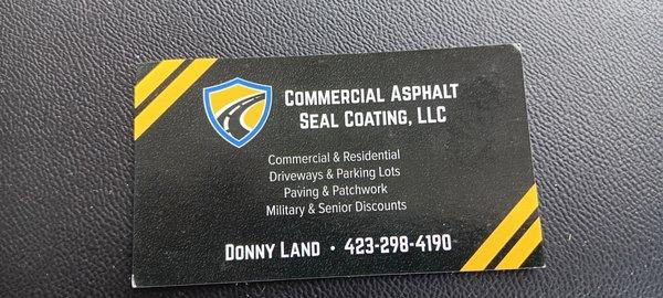 Commercial Asphalt Seal Coating