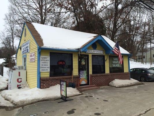 Delavinia's view as you are headed to Candlewood Lake, don't blink you could pass on by!