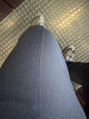 Double crease on a military press