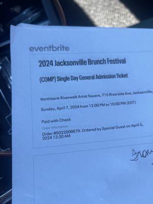 Jacksonville Brunch Festival