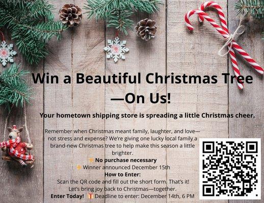 Enter to win an artificial Christmas Tree this year. https://shippingofficear.com/christmastreegiveaway