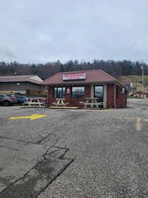 $75 later and 45 minutes, the food was disgusting.... they offered to remake our food, no so they can spit in it, you can hear at the window