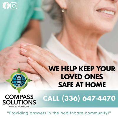We help keep your loved ones safe at home!