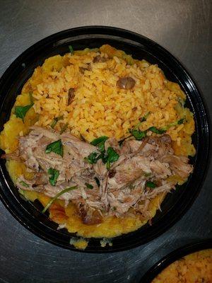 Mofongo Arropao de pernil